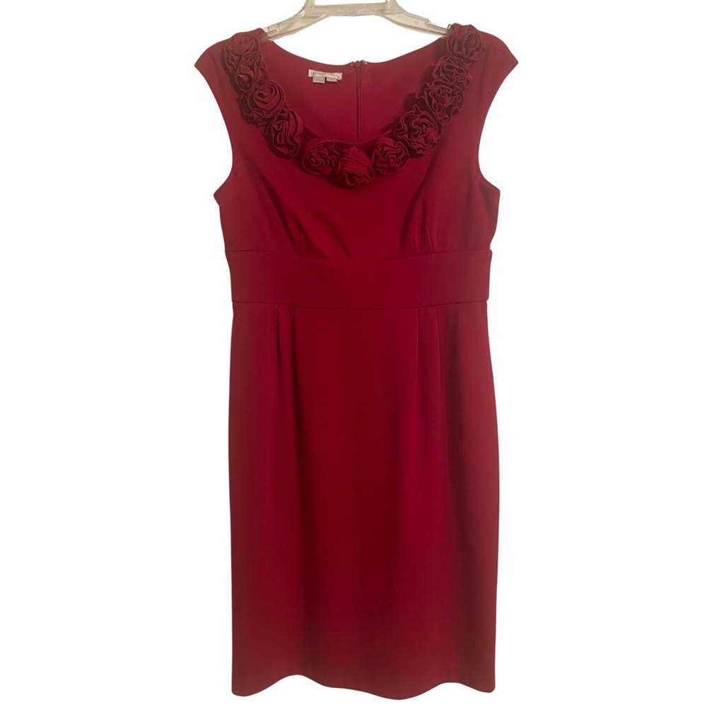London Times Cap-Sleeve Dress - Size 10